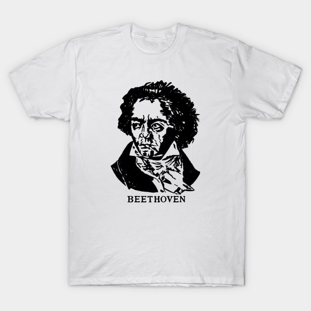 Beethoven T-Shirt by kategabrielle